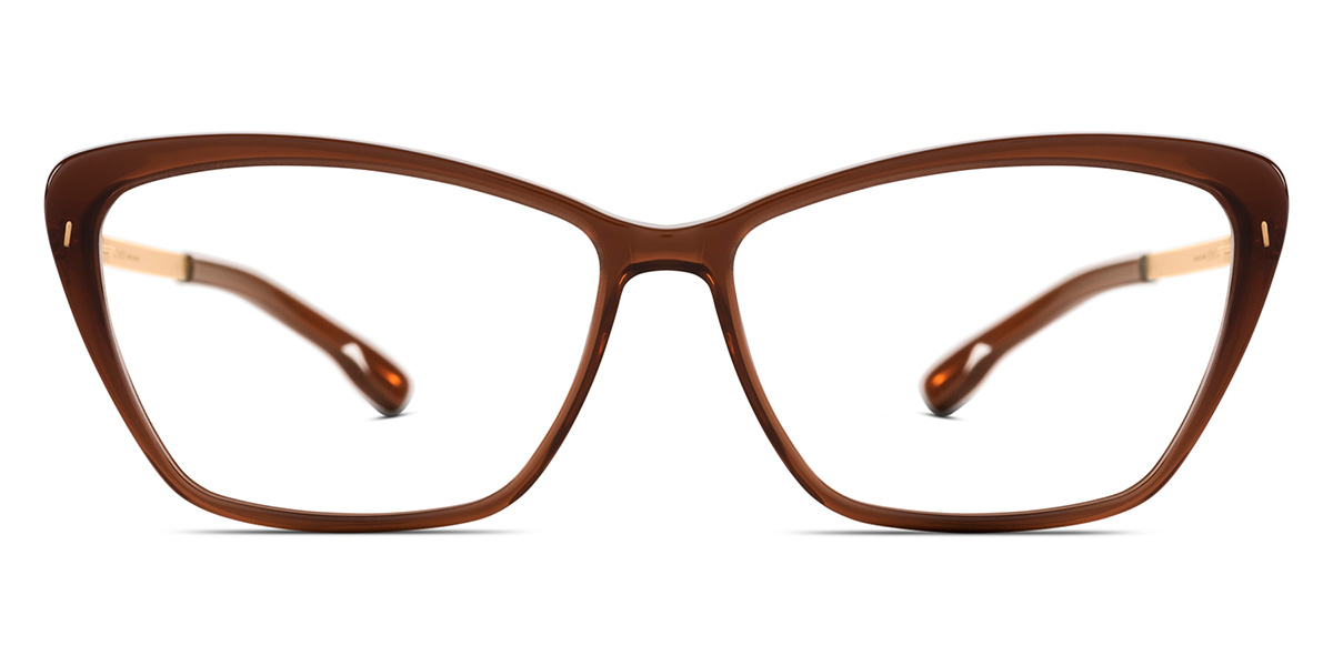 Ic! Berlin Zelda Mahagony Eyeglasses Front View