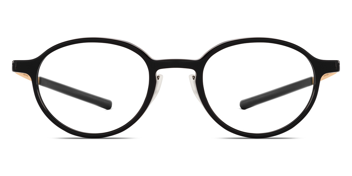 Ic! Berlin Zhen Black Eyeglasses Front View