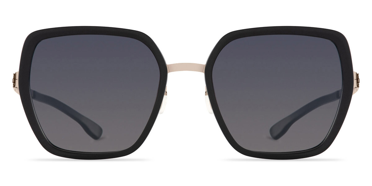 Ic! Berlin Zoe S. Bronze/Black Matte Sunglasses Front View