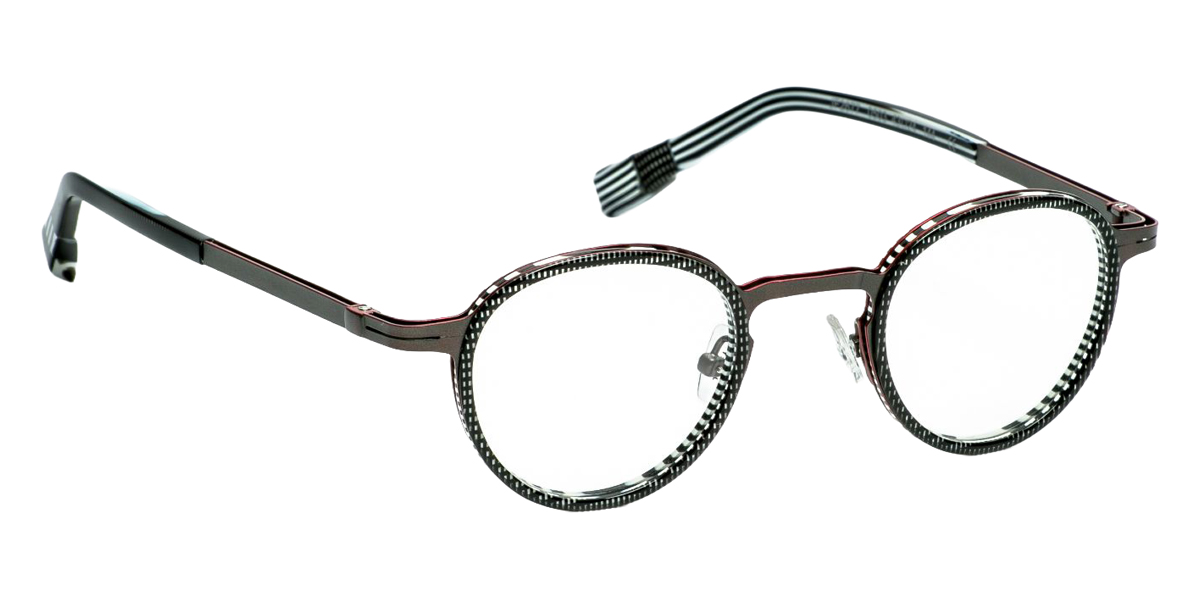 Color: Black/Gunmetal/Black and White Stripes (0503) - J. F. Rey JFRJF2677050343