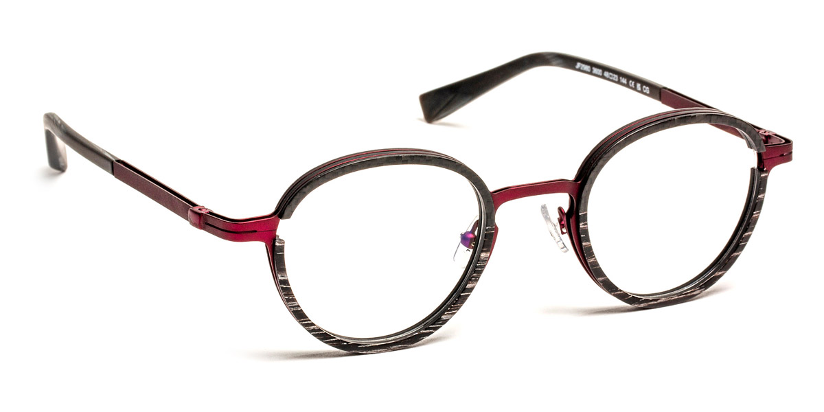 Color: Carbon/Wood/Burgundy (3600) - J. F. Rey JFRJF2980360048