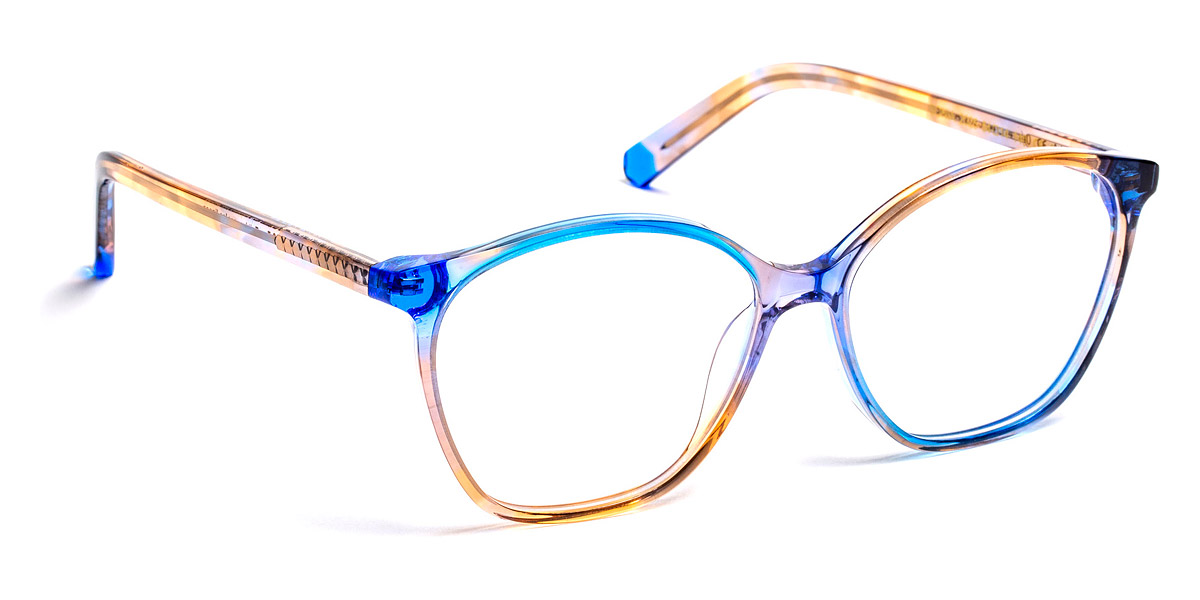 J. F. Rey™ Sonia 2025 54 Blue/Red/Blue Eyeglasses