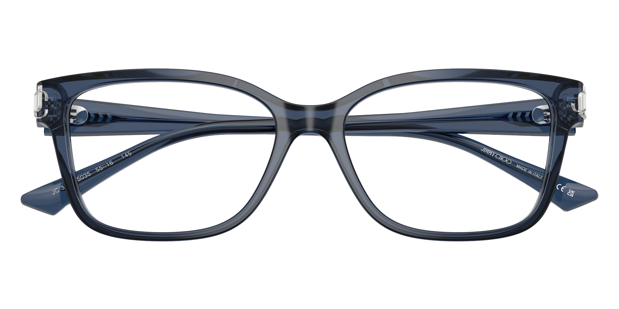 Color: Transparent Navy (5035) - Jimmy Choo JC3012503555
