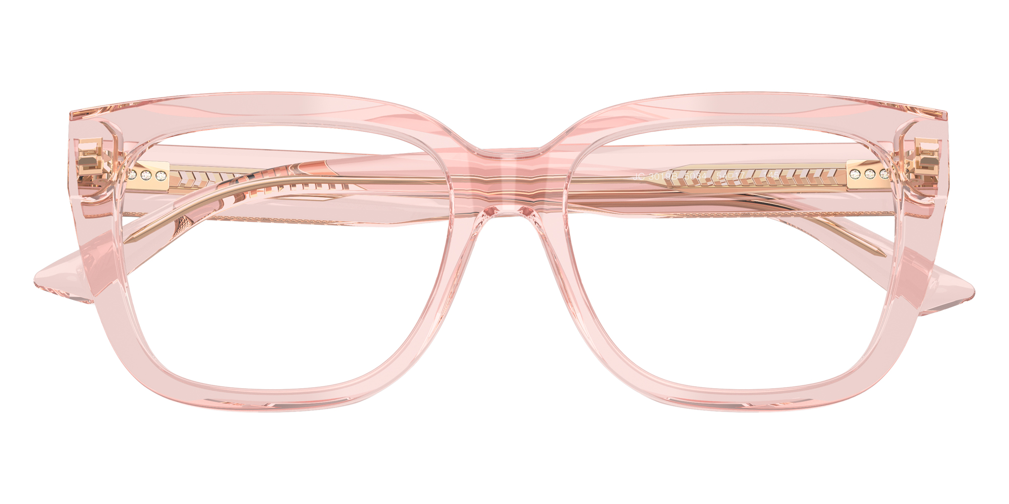 Color: Transparent Pink (5034) - Jimmy Choo JC3019B503452