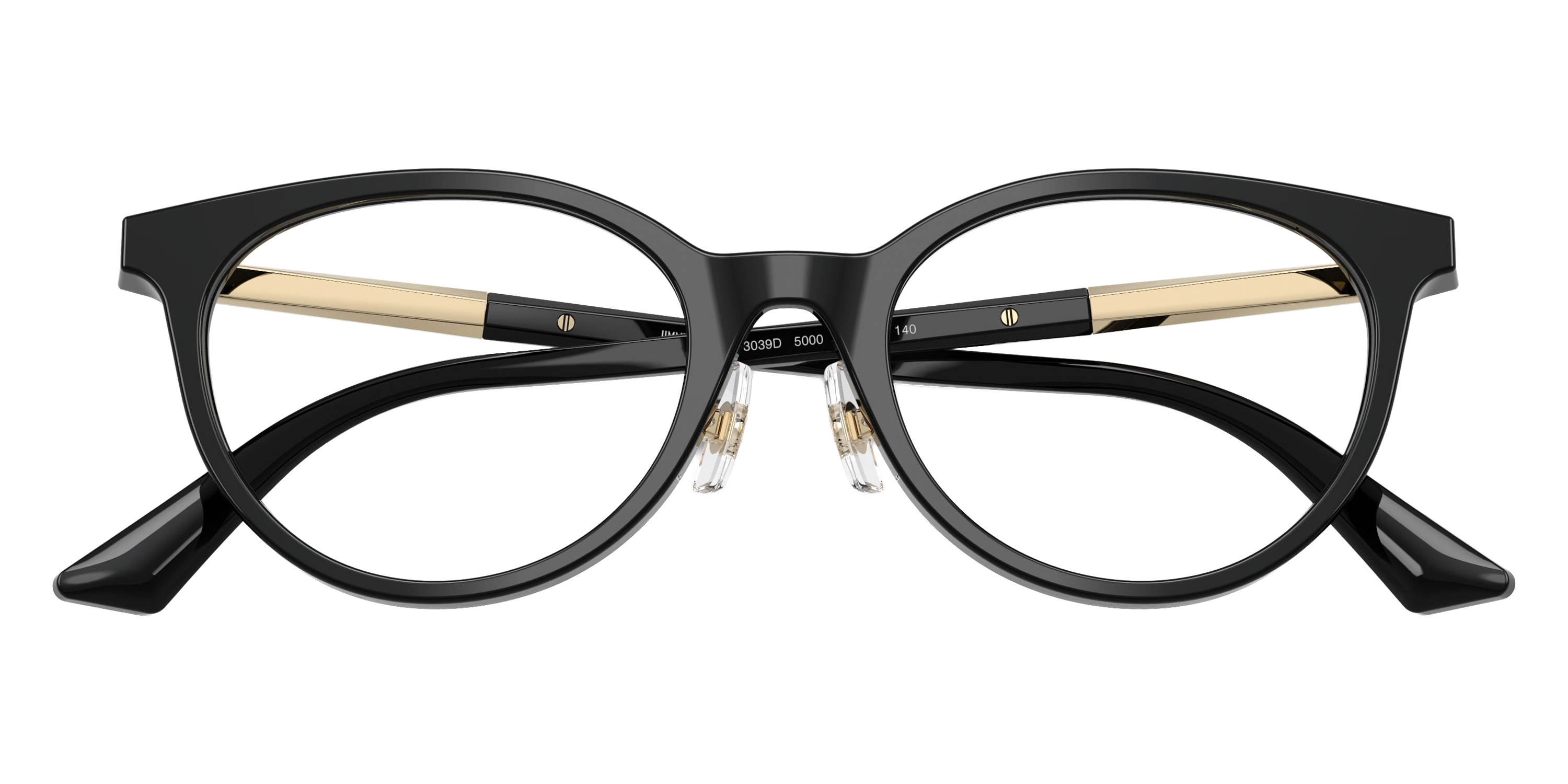 Color: Black/Pale Gold (5000) - Jimmy Choo JC3039D500048