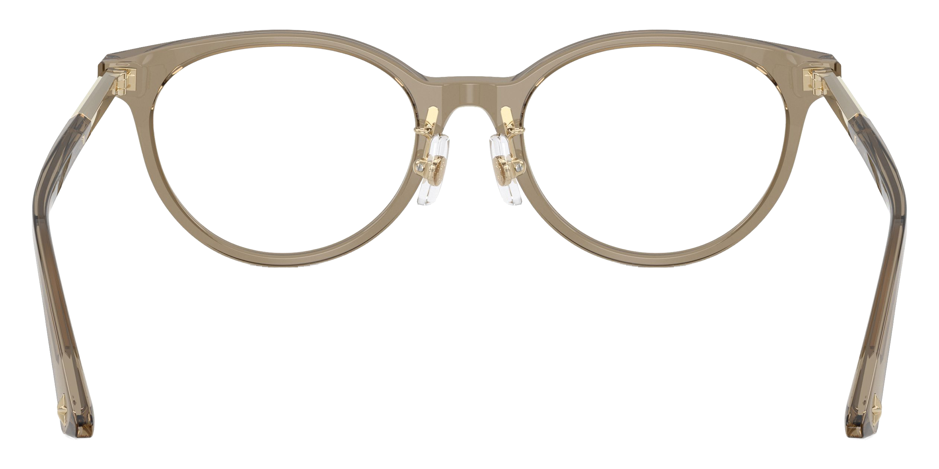 Color: Transparent Brown/Pale Gold (5051) - Jimmy Choo JC3039D505148