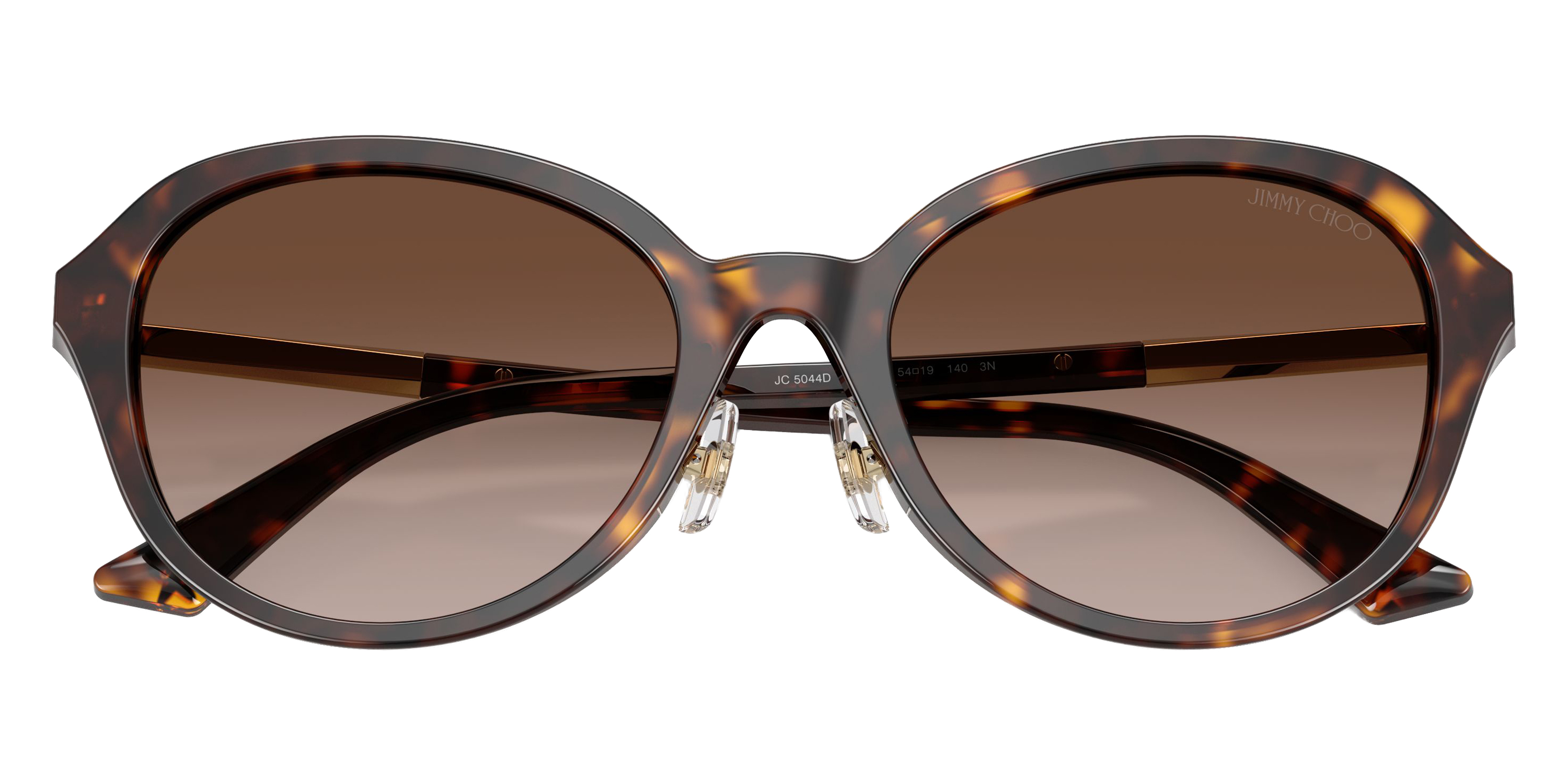 Color: Havana/Pale Gold (500213) - Jimmy Choo JC5044D50021354