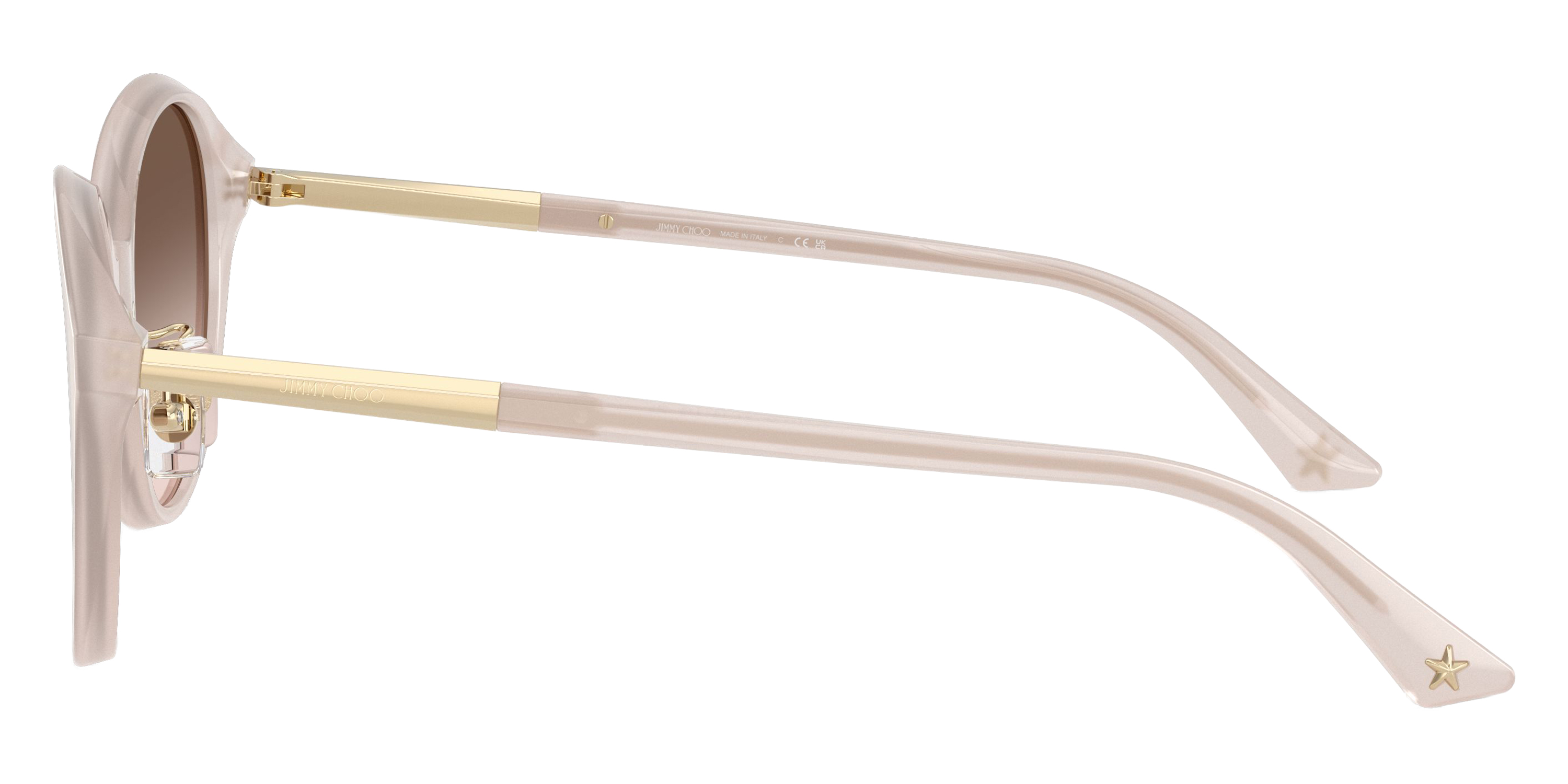 Color: Opal Taupe/Pale Gold (50253B) - Jimmy Choo JC5044D50253B54