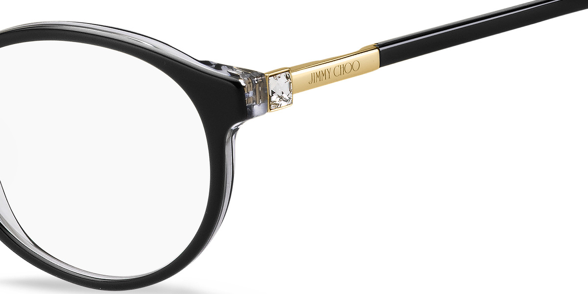 Jimmy Choo™ JC272 Oval Eyeglasses | EyeOns.com