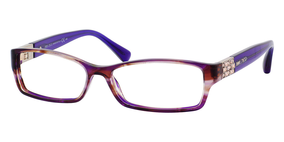 Jimmy Choo™ JC41 Rectangle Eyeglasses | EyeOns.com Jimmy Choo™ JC41 Rectangle Eyeglasses | EyeOns.com