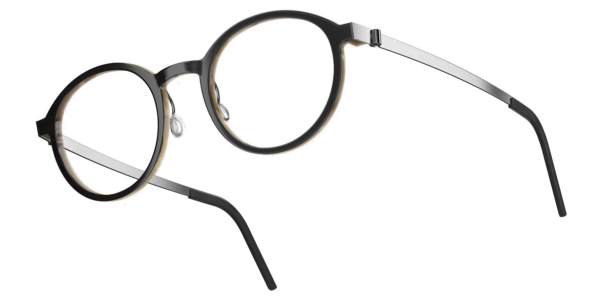 Color: Deep Black/Light Brown P10 SL35 Purple Gradient- Lindberg Buffalo Titanium LND1828H26P1048