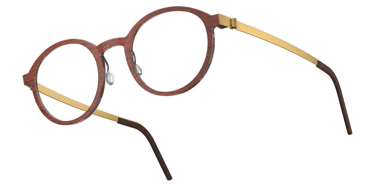 Color: Padauk/Dark Brown GT SL35 Purple Gradient- Lindberg Buffalo Titanium LND1828WD13GT48