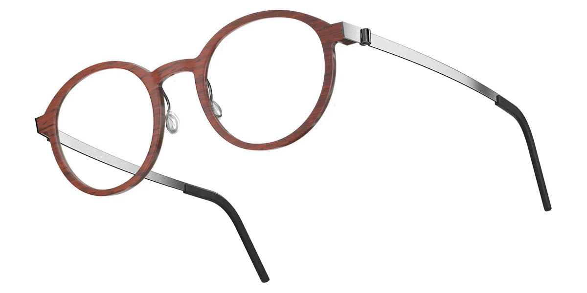Color: Padauk/Dark Brown P10 SL43 Blue/Gray- Lindberg Buffalo Titanium LND1828WD13P1048