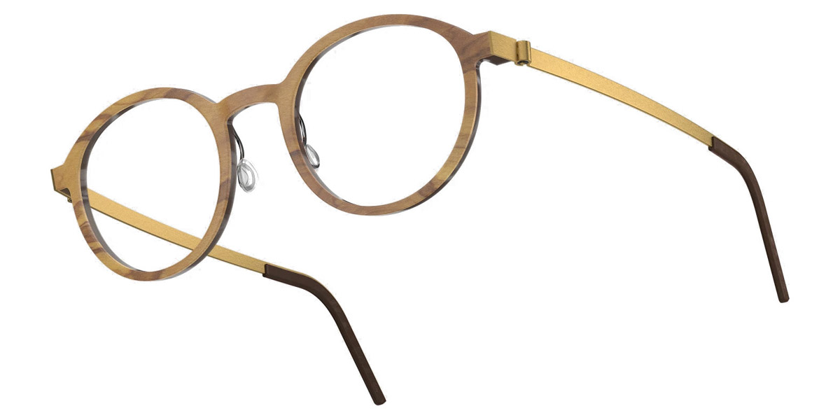 Color: Olive/Medium Brown GT SL98 Warm Gray Gradient- Lindberg Buffalo Titanium LND1828WE17GT45