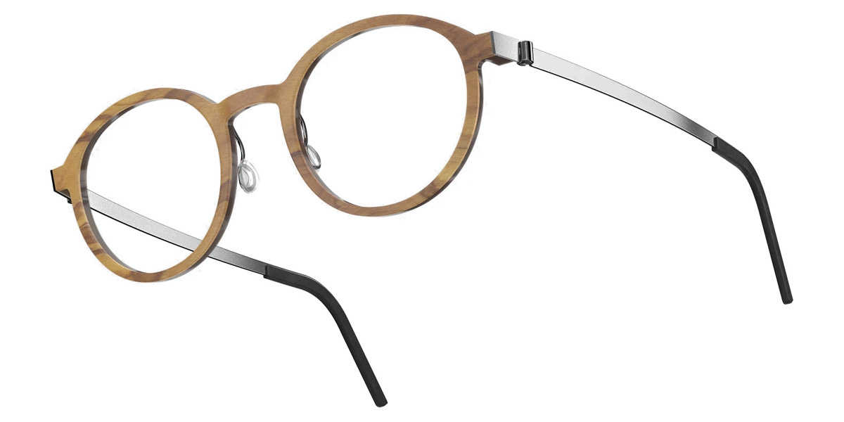 Color: Olive/Medium Brown P10 SL86 Dark Gray Gradient- Lindberg Buffalo Titanium LND1828WE17P1048