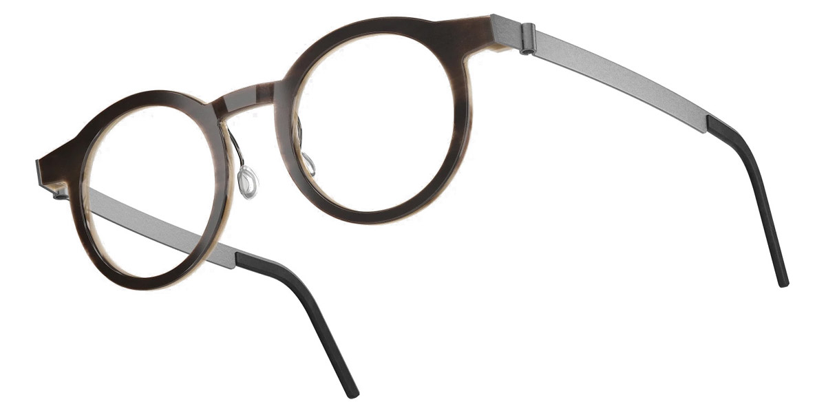 Color: Medium Brown/Light Brown 10 SL84 Gray Green- Lindberg Buffalo Titanium LND1846H181044