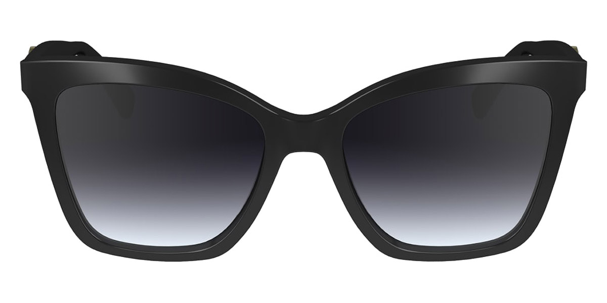 Lunettes de soleil femme Longchamp LON noires 54 mm neuves et authentiques