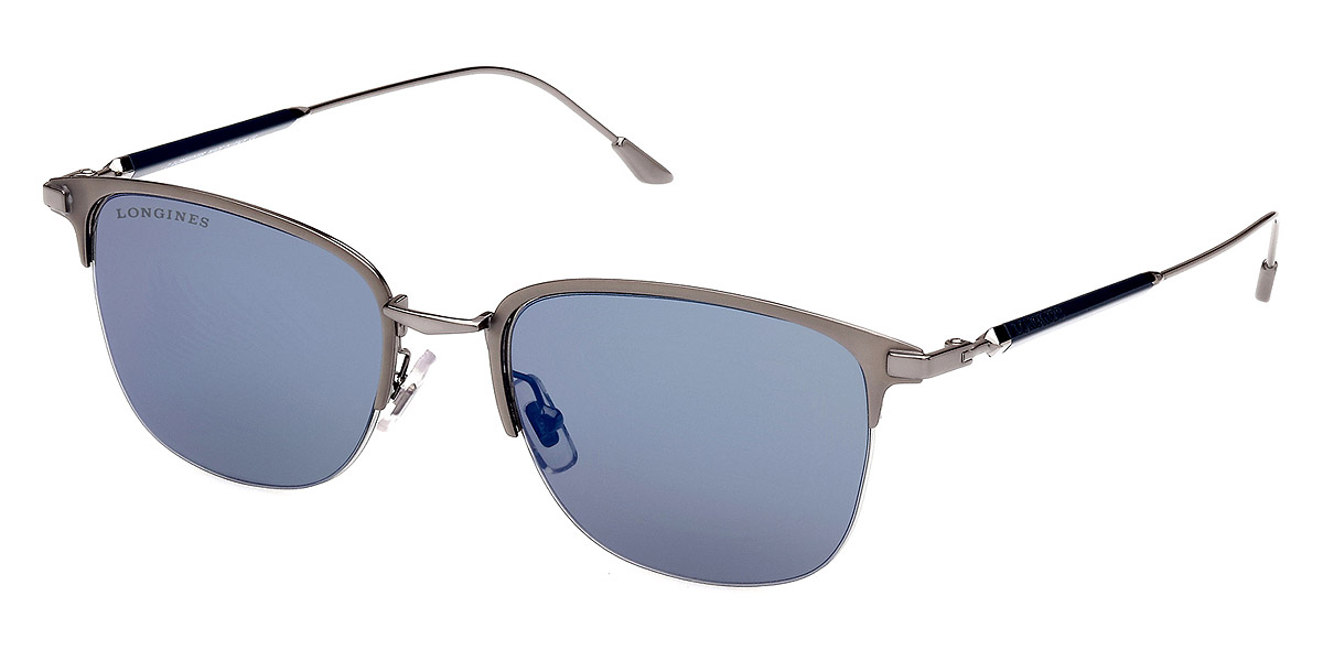 Color: Matte Gunmetal/Shiny Blue (09C) - Longines LG002209C53