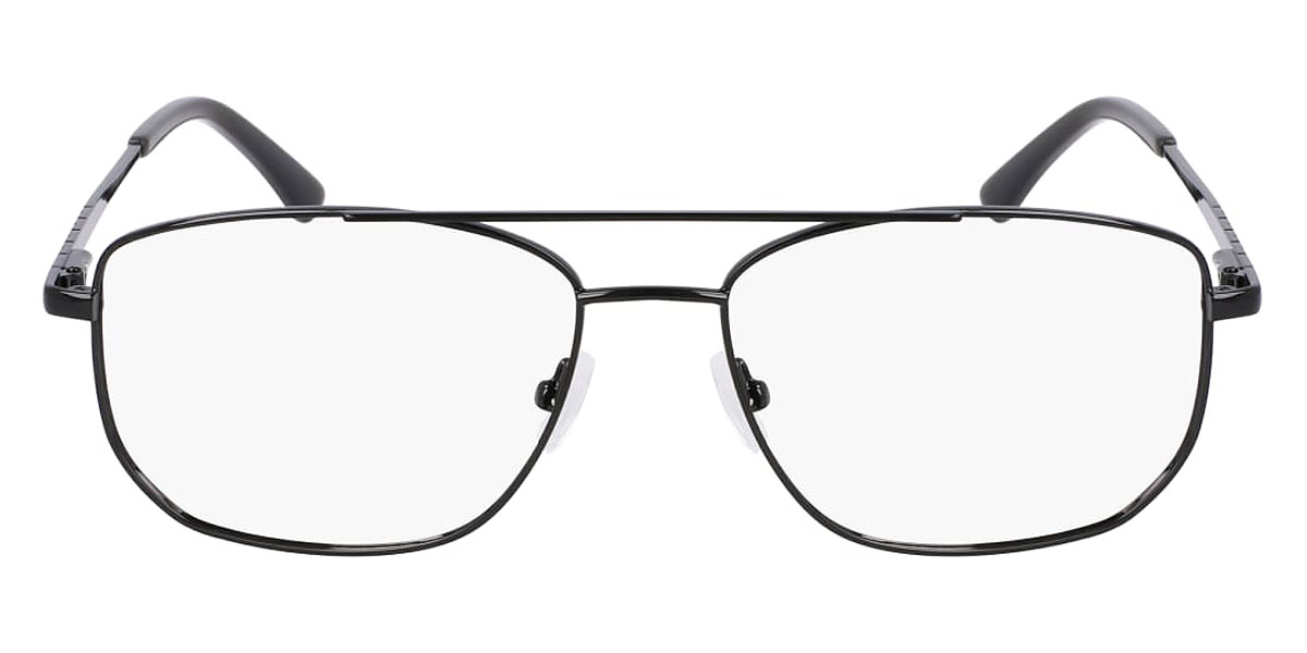 Marchon NYC™ M-9007 001 57 Shiny Black Eyeglasses