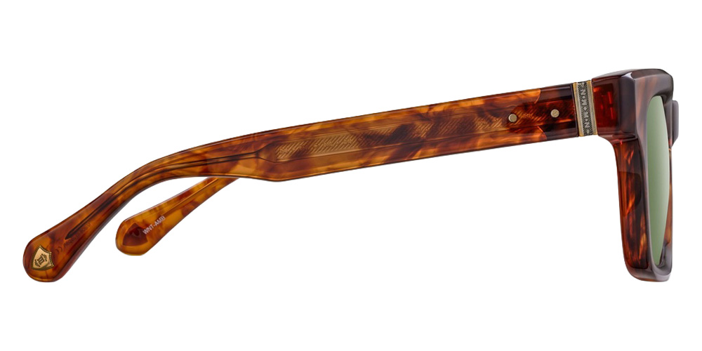 Color: Walnut/Amber (WNT-AMB) - Matsuda MTDM1033WNT-AMB53