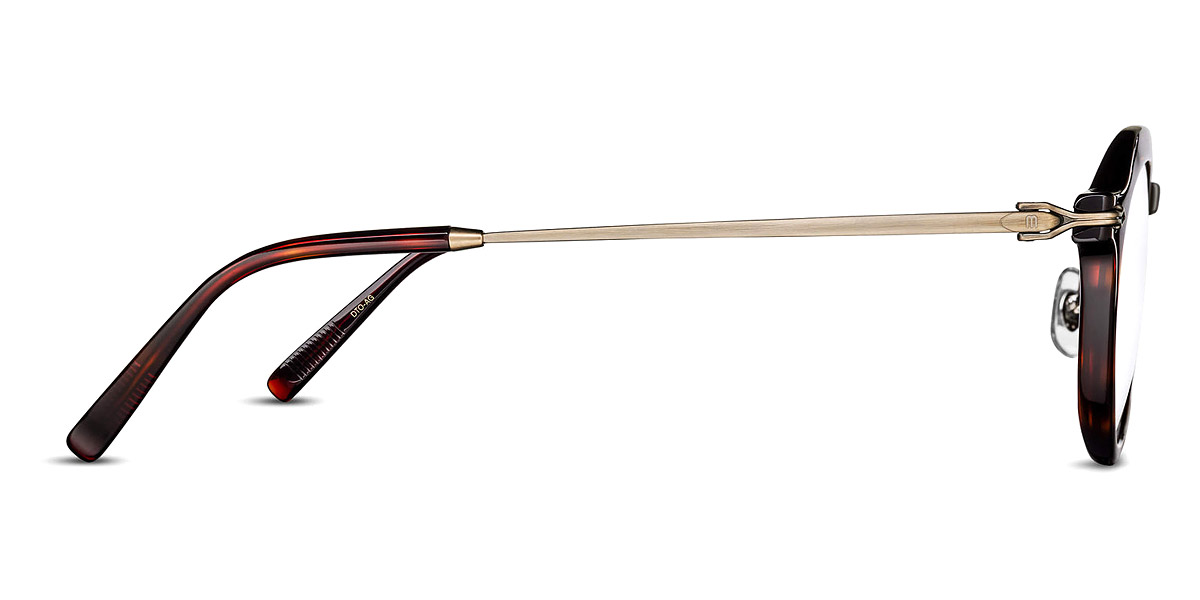 Color: Dark Tortoise/Antique Gold (DTO-AG) - Matsuda MTDM2057DTO-AG47