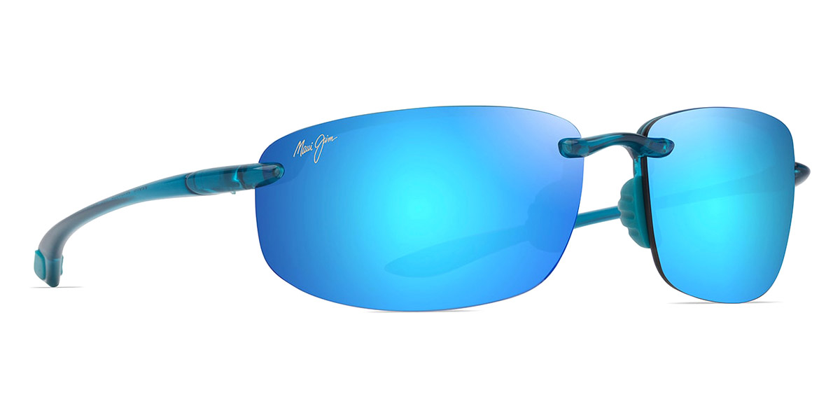 Color: Shiny Transparent Blue (B407-03) - Maui Jim MJIB407-0364