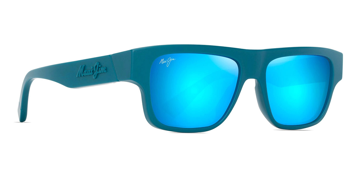 Color: Matte Petrol Blue (MM638-027) - Maui Jim MJIMM638-02754