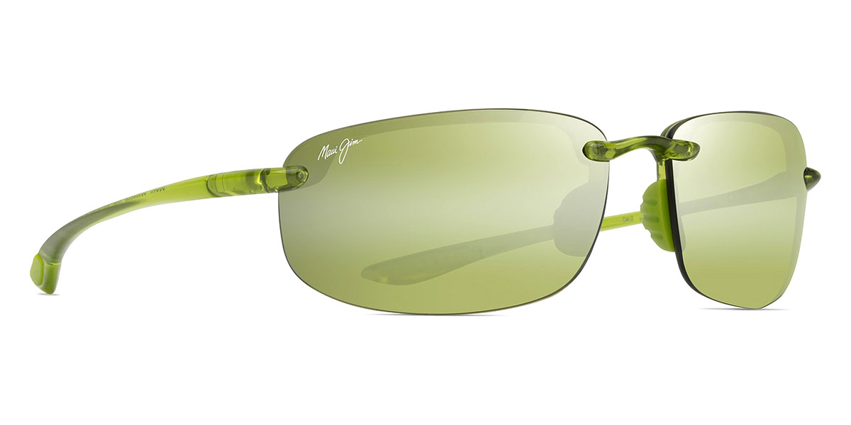 Color: Shiny Transparent Light Green (HT407-15) - Maui Jim MJIHT407-1564