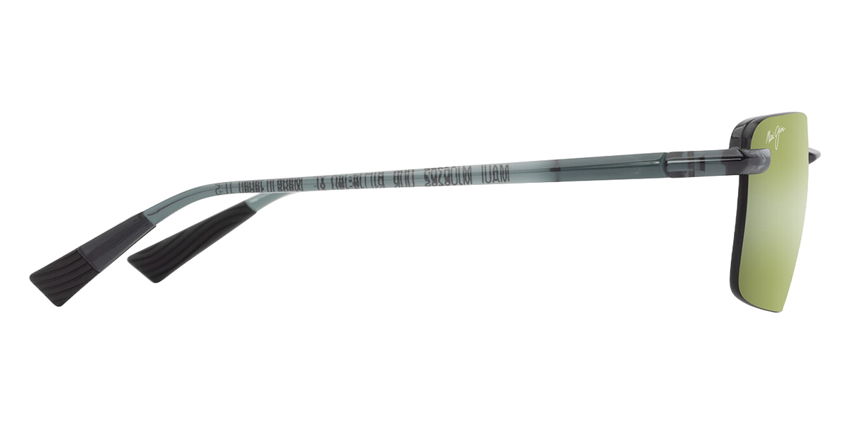 Color: Shiny Transparent Foliage Green (HT626-15) - Maui Jim MJIHT626-1561