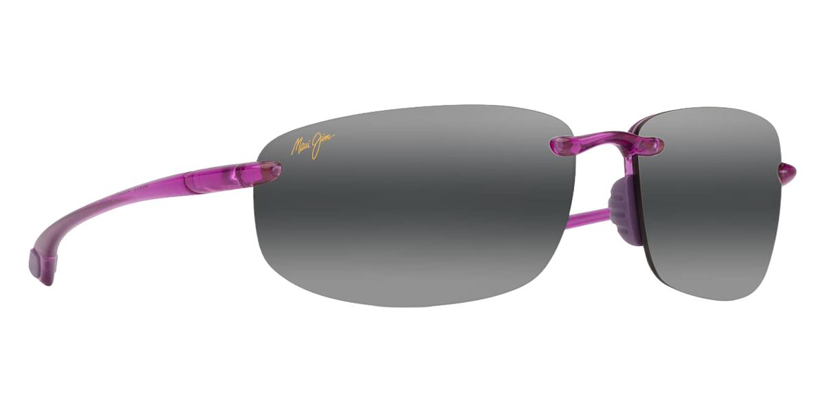 Color: Shiny Transparent Cyclamen Pink (MM407-032) - Maui Jim MJIMM407-03264