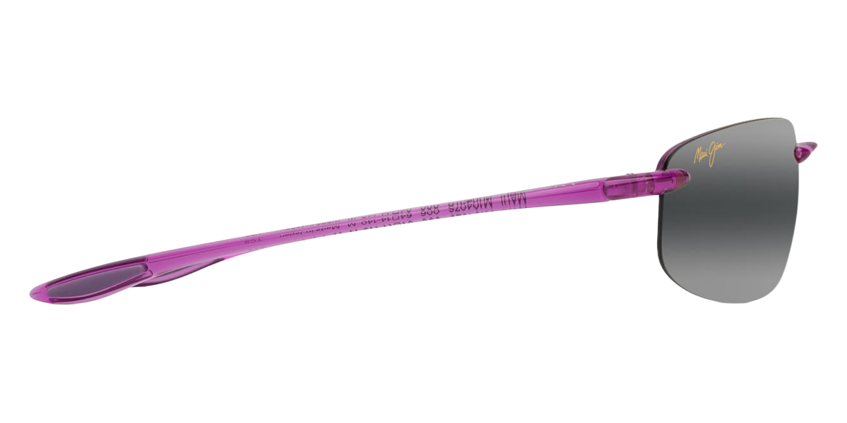 Color: Shiny Transparent Cyclamen Pink (MM407-032) - Maui Jim MJIMM407-03264