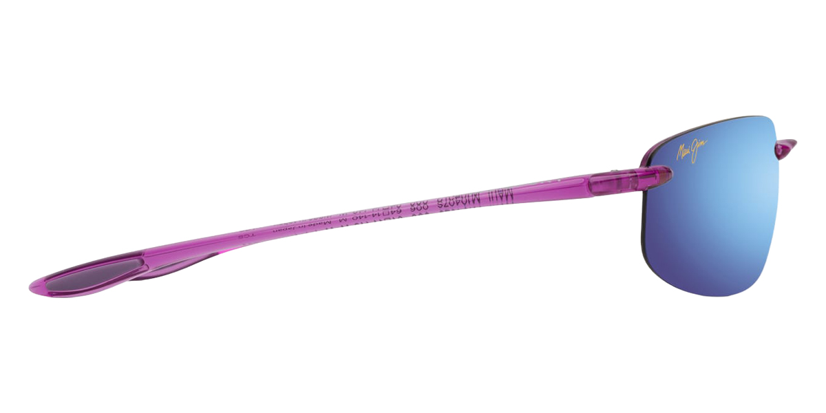 Color: Shiny Transparent Cyclamen Pink (MM407-036) - Maui Jim MJIMM407-03664