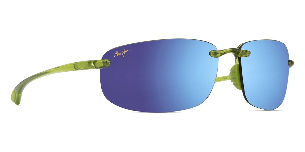Color: Shiny Transparent Light Green (MM407-037) - Maui Jim MJIMM407-03764