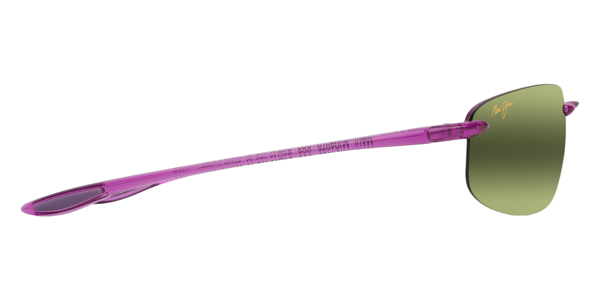 Color: Shiny Transparent Cyclamen Pink (MM407-040) - Maui Jim MJIMM407-04064