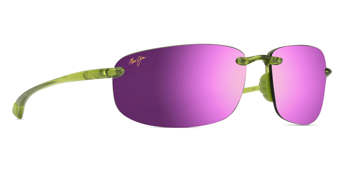 Color: Shiny Transparent Light Green (MM407-045) - Maui Jim MJIMM407-04564