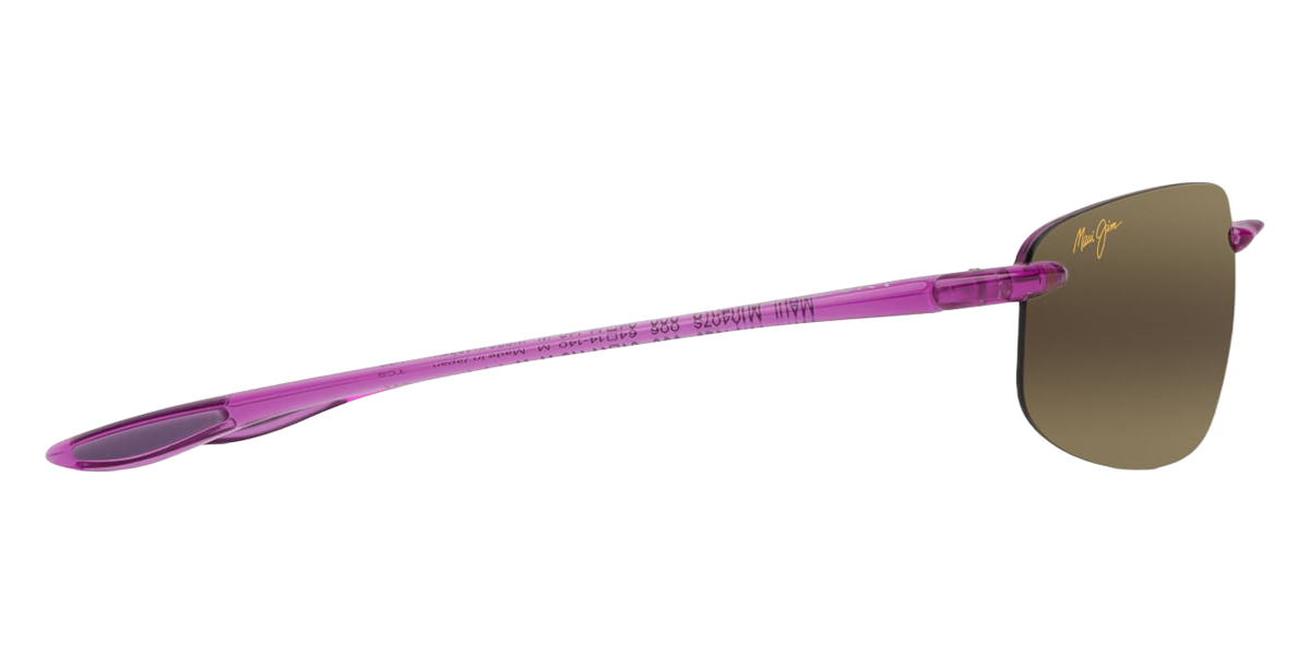 Color: Shiny Transparent Cyclamen Pink (MM407-051) - Maui Jim MJIMM407-05164