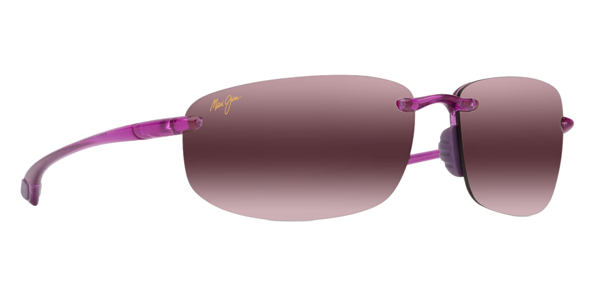 Color: Shiny Transparent Cyclamen Pink (MM407-055) - Maui Jim MJIMM407-05564