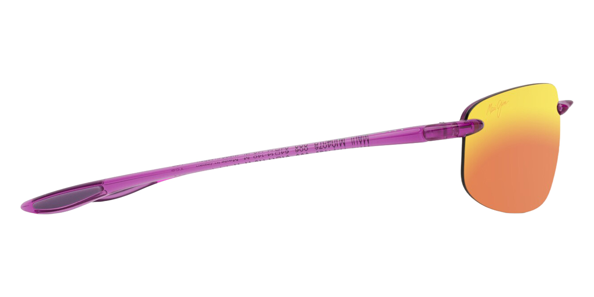 Color: Shiny Transparent Cyclamen Pink (MM407-071) - Maui Jim MJIMM407-07164