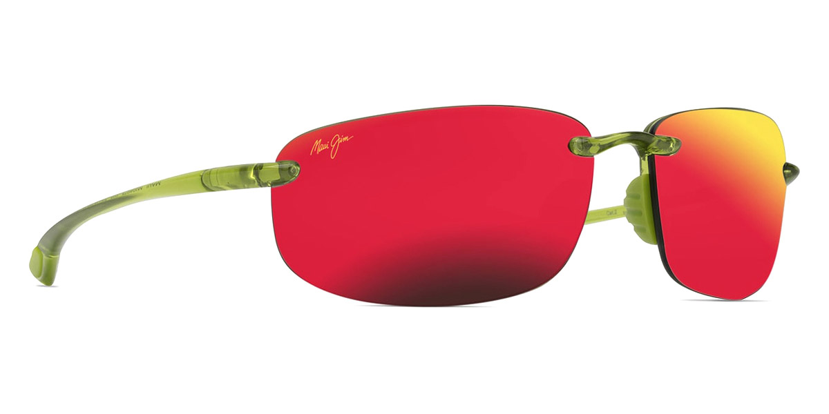 Color: Shiny Transparent Light Green (MM407-073) - Maui Jim MJIMM407-07364