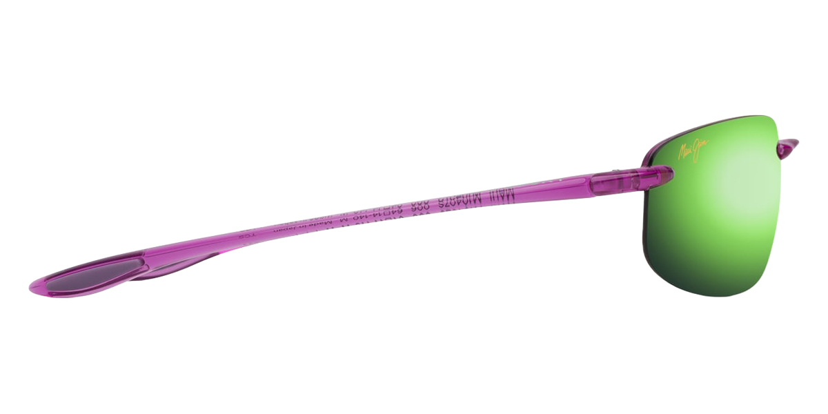 Color: Shiny Transparent Cyclamen Pink (MM407-075) - Maui Jim MJIMM407-07564