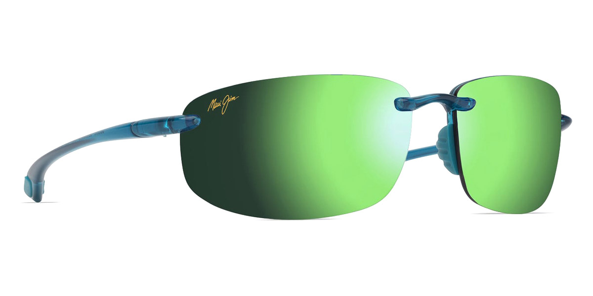 Color: Shiny Transparent Blue (MM407-076) - Maui Jim MJIMM407-07664