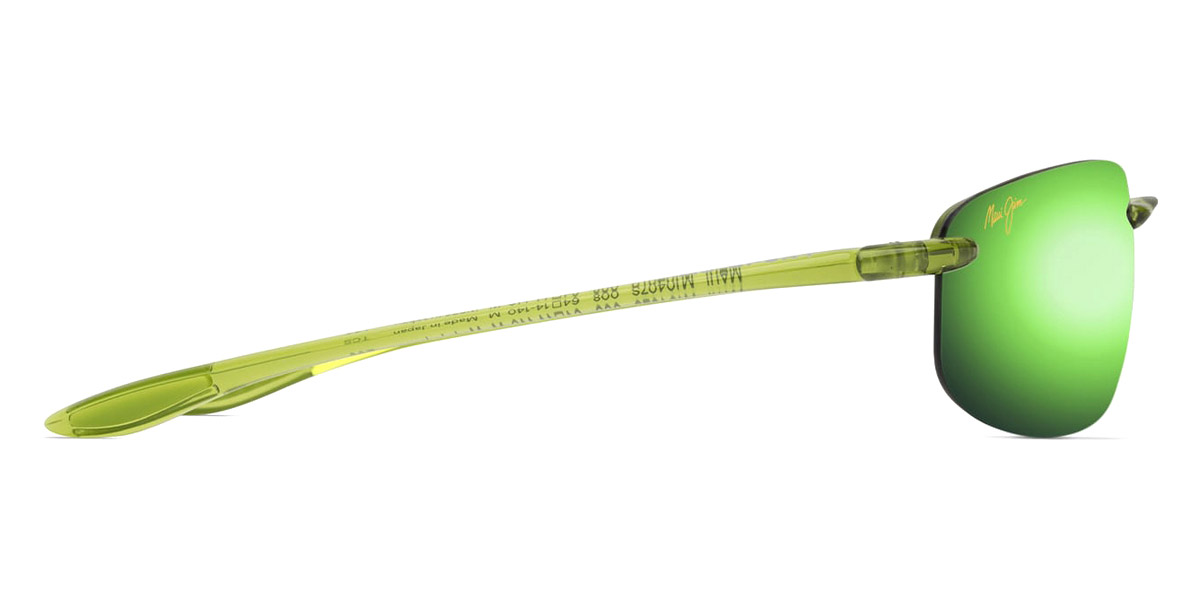 Color: Shiny Transparent Light Green (MM407-077) - Maui Jim MJIMM407-07764