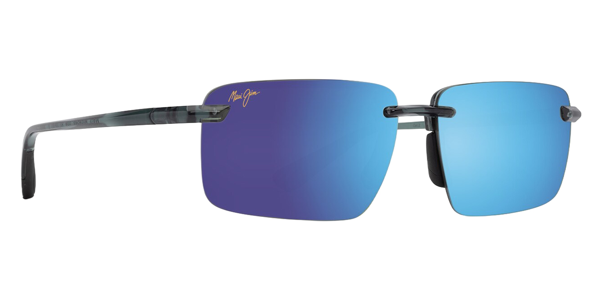 Color: Shiny Transparent Foliage Green (MM626-051) - Maui Jim MJIMM626-05161