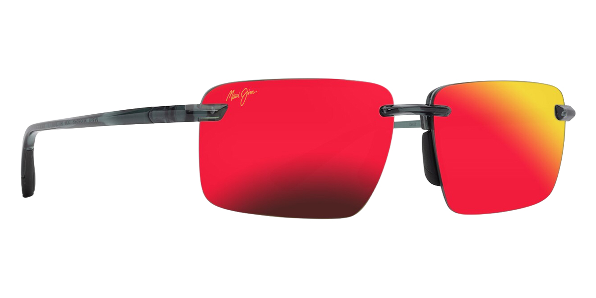 Color: Shiny Transparent Foliage Green (MM626-057) - Maui Jim MJIMM626-05761