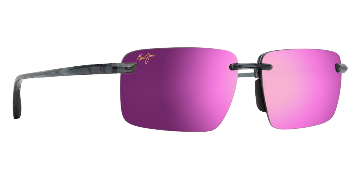 Color: Shiny Transparent Foliage Green (MM626-063) - Maui Jim MJIMM626-06361