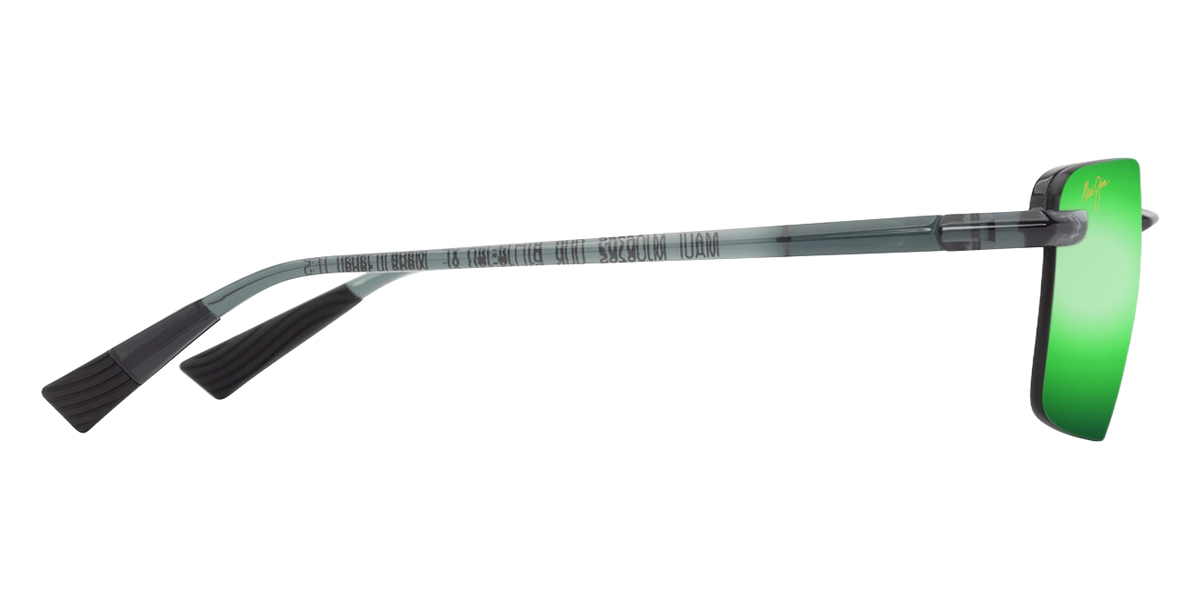 Color: Shiny Transparent Foliage Green (MM626-065) - Maui Jim MJIMM626-06561
