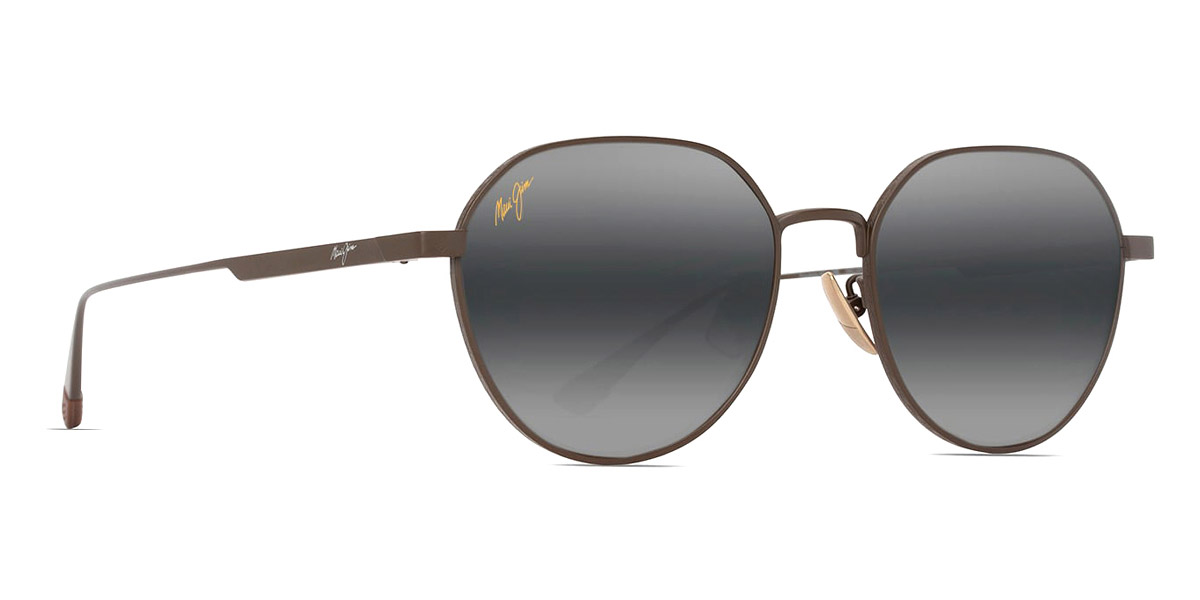 Color: Shiny Brown (MM627-001) - Maui Jim MJIMM627-00155