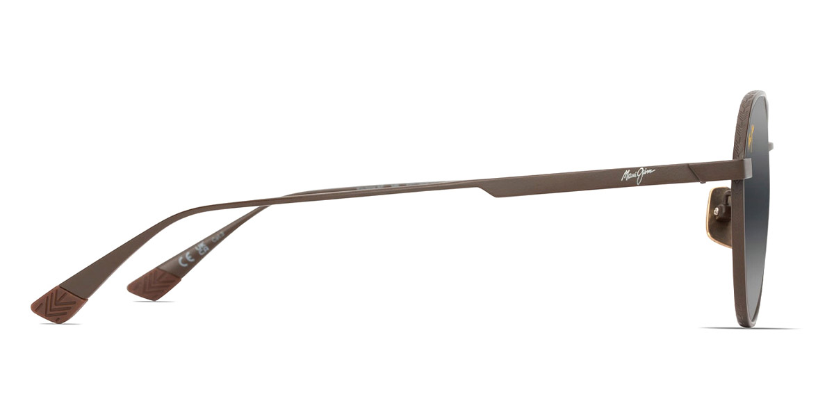 Color: Shiny Brown (MM627-001) - Maui Jim MJIMM627-00155