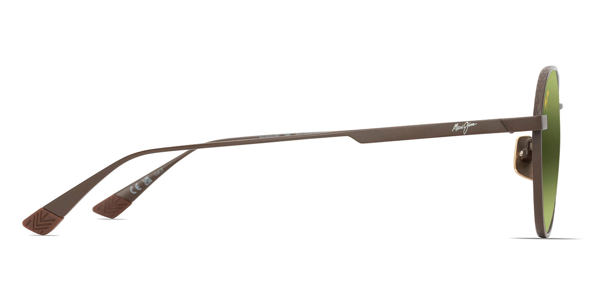 Color: Shiny Brown (MM627-004) - Maui Jim MJIMM627-00455
