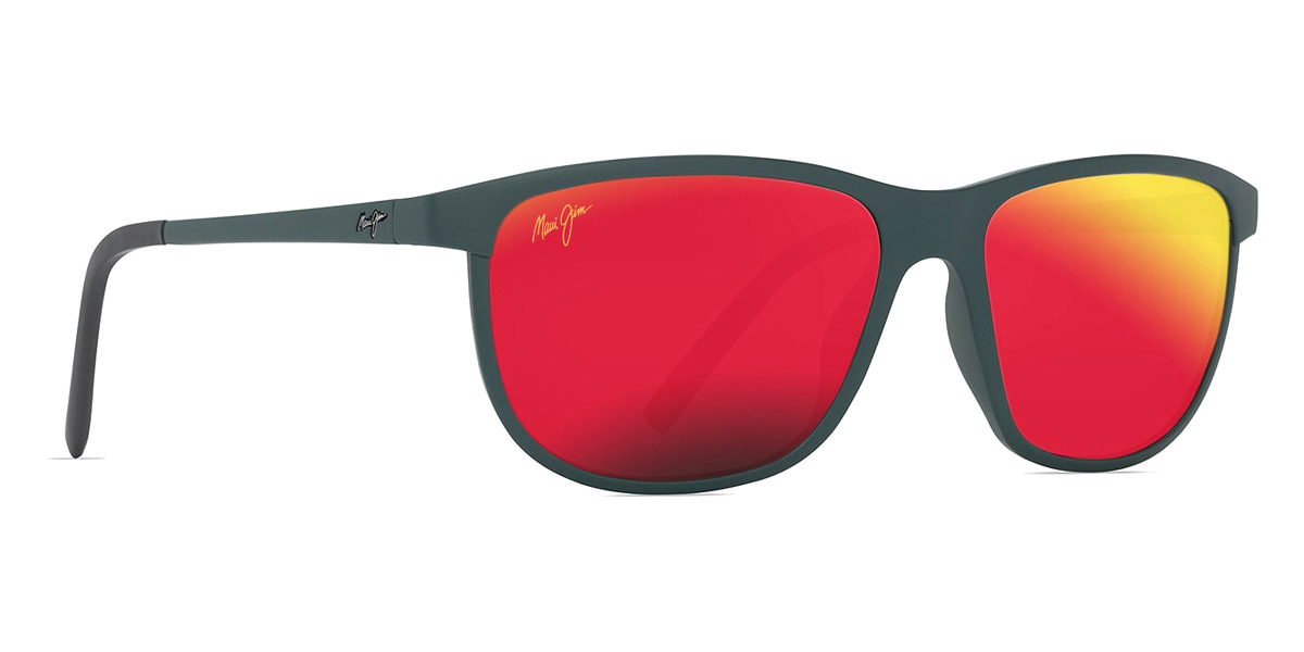 Color: Matte Dark Military Green (MM811-047) - Maui Jim MJIMM811-04758